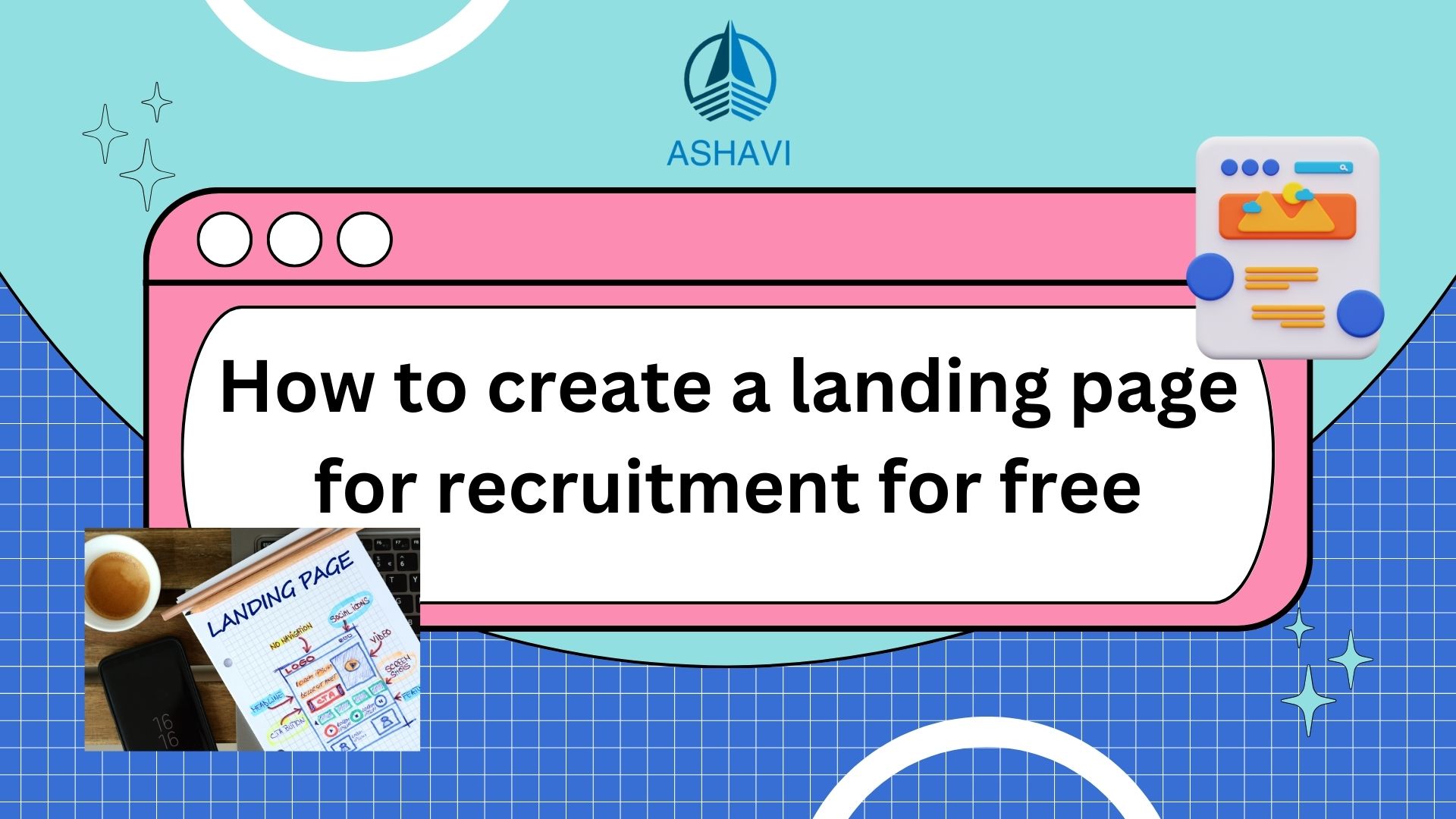 How to create a landing page for recruitment for free